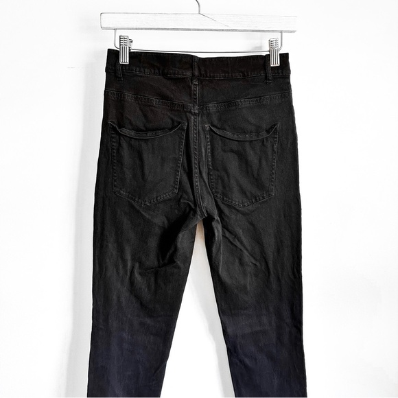 Express Black Stretch High Rise Legging Skinny Pants sz 4 Regular - Picture 5 of 7